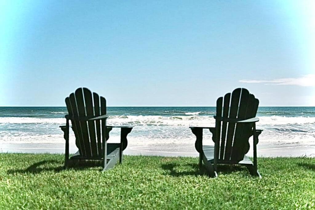 Zen Beach Retreat - Ocean View Townhouse -No Drive Beach ニュー・スマーナ・ビーチ エクステリア 写真