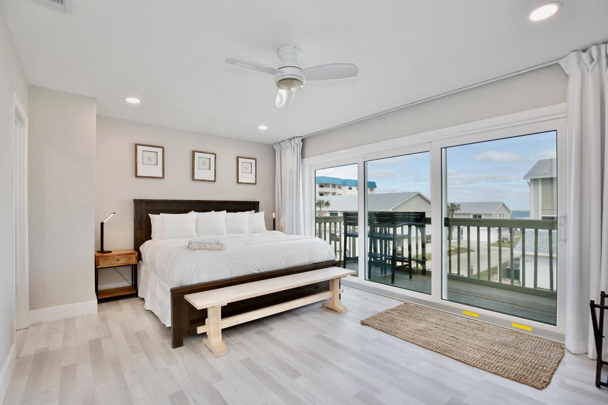 Zen Beach Retreat - Ocean View Townhouse -No Drive Beach ニュー・スマーナ・ビーチ エクステリア 写真