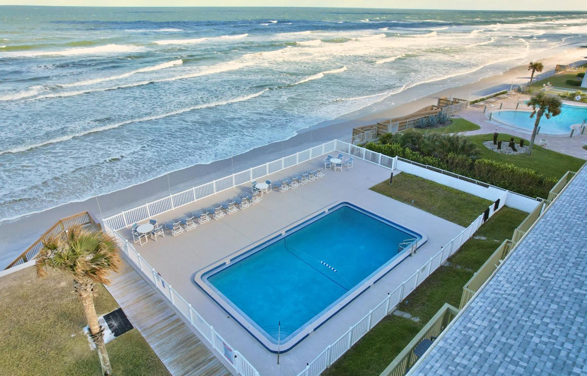 Zen Beach Retreat - Ocean View Townhouse -No Drive Beach ニュー・スマーナ・ビーチ エクステリア 写真